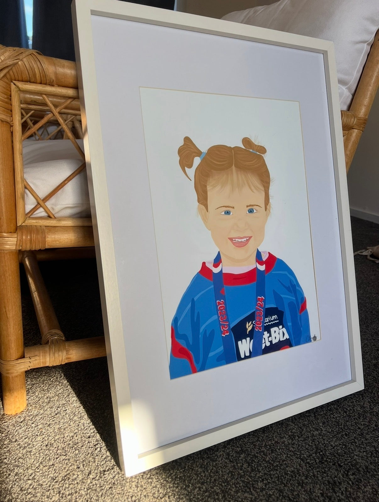 A detailed custom Illustration - people I Hand Drawn Art by NZ Artist | Cloudy Prints