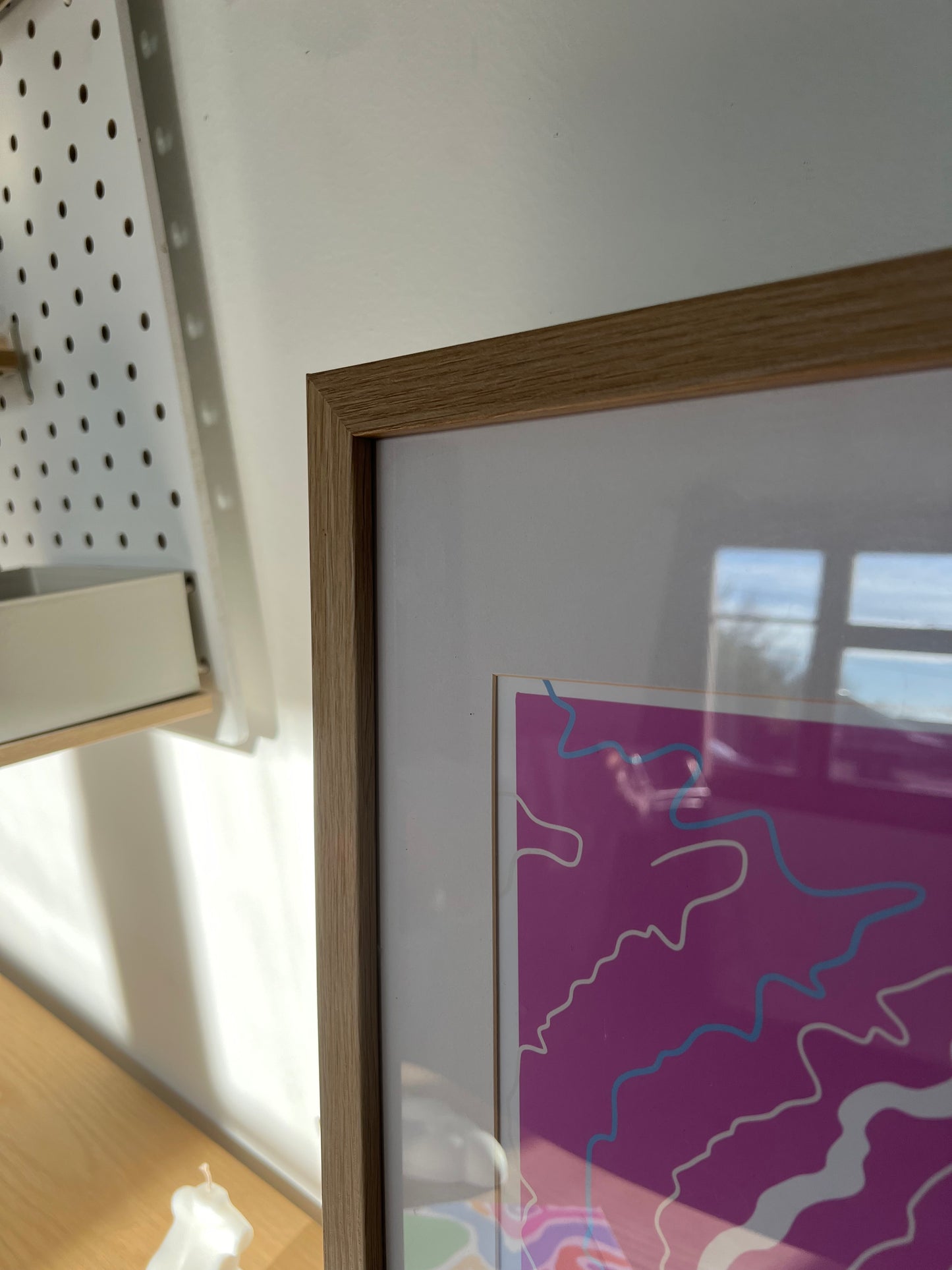 Mt Taranaki Topographical print